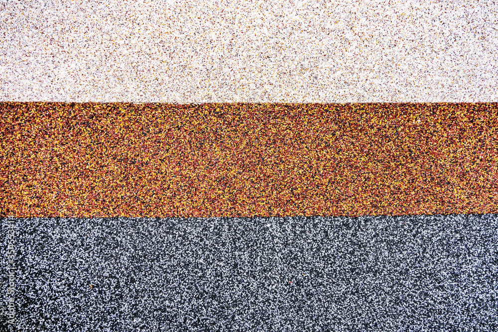 Fototapeta premium Close up surface of texture of small stone or sand wall background