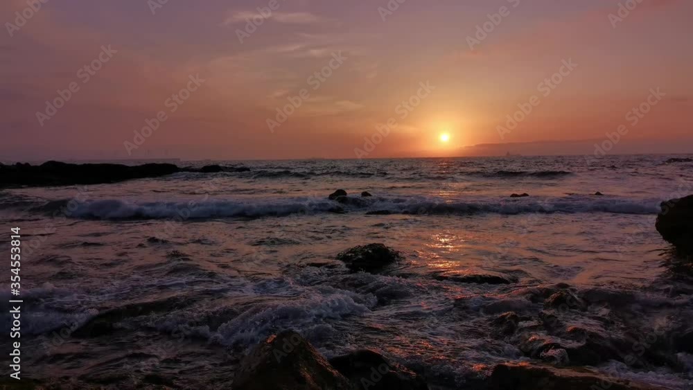 Sunset from the beach Sunset from the beach
