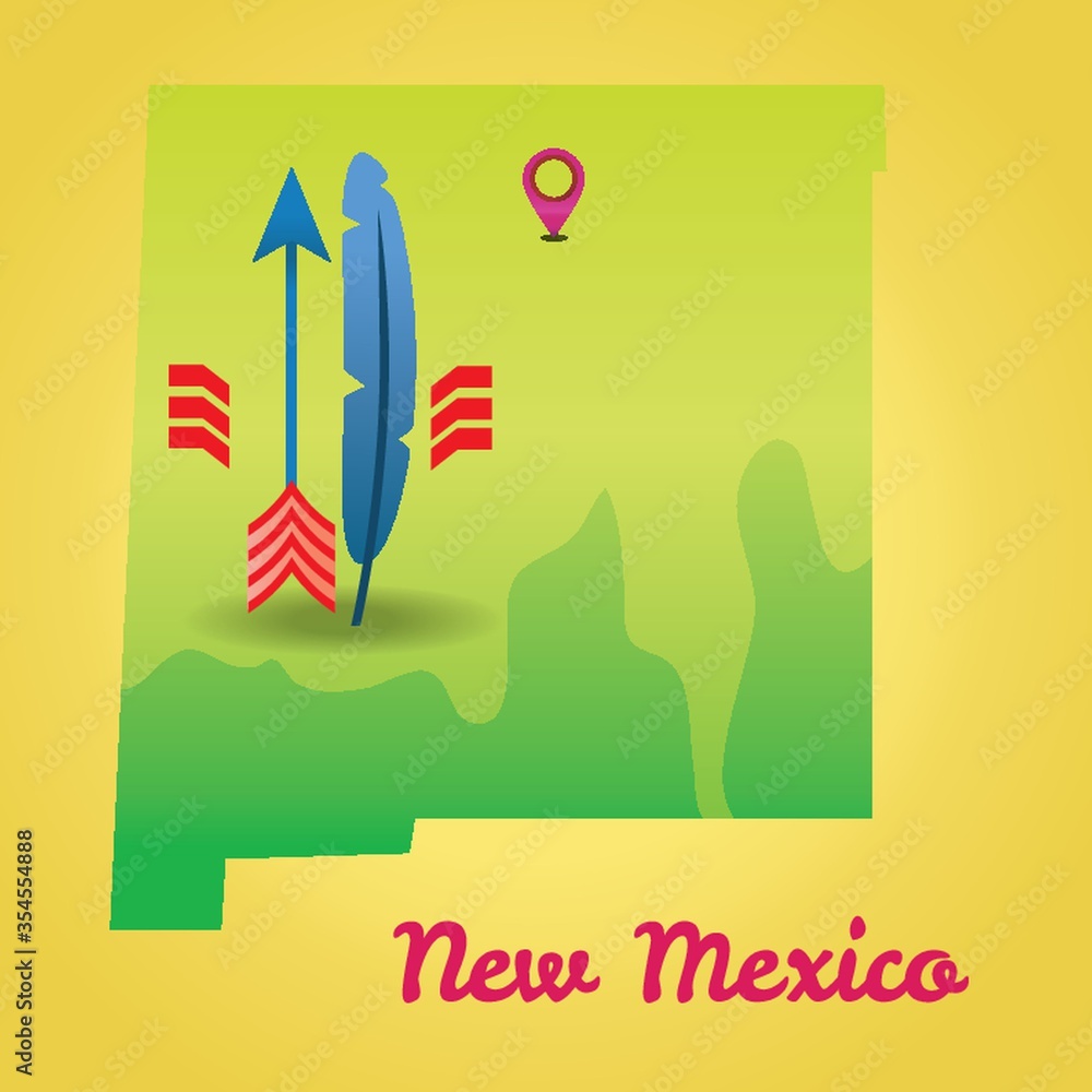 Map of new mexico state Map of new mexico state