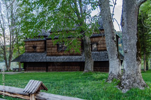 Fototapeta Naklejka Na Ścianę i Meble -  Cerkiew w Smolniku nad  Sanem - Bieszczady