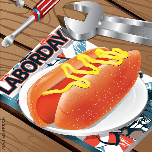 Labor day design