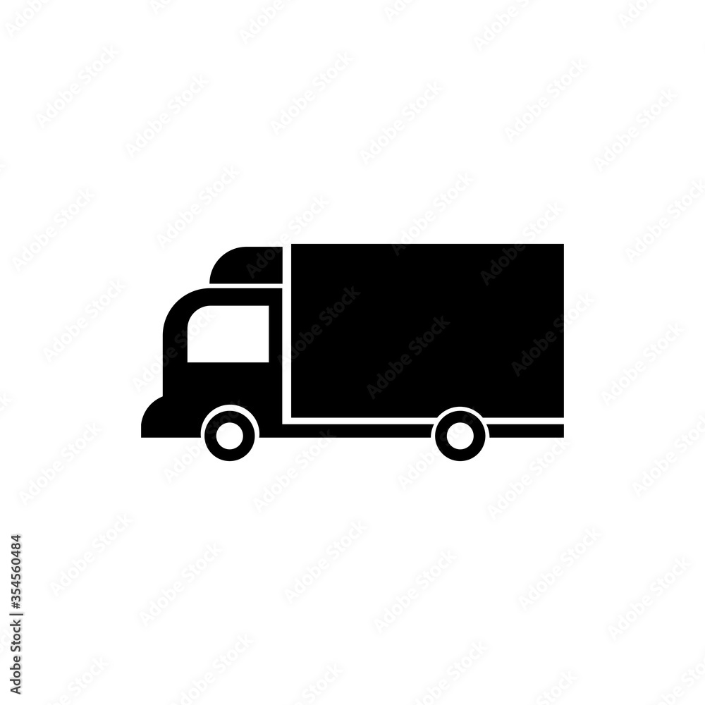 Delivery Logo Design Vector Template Car