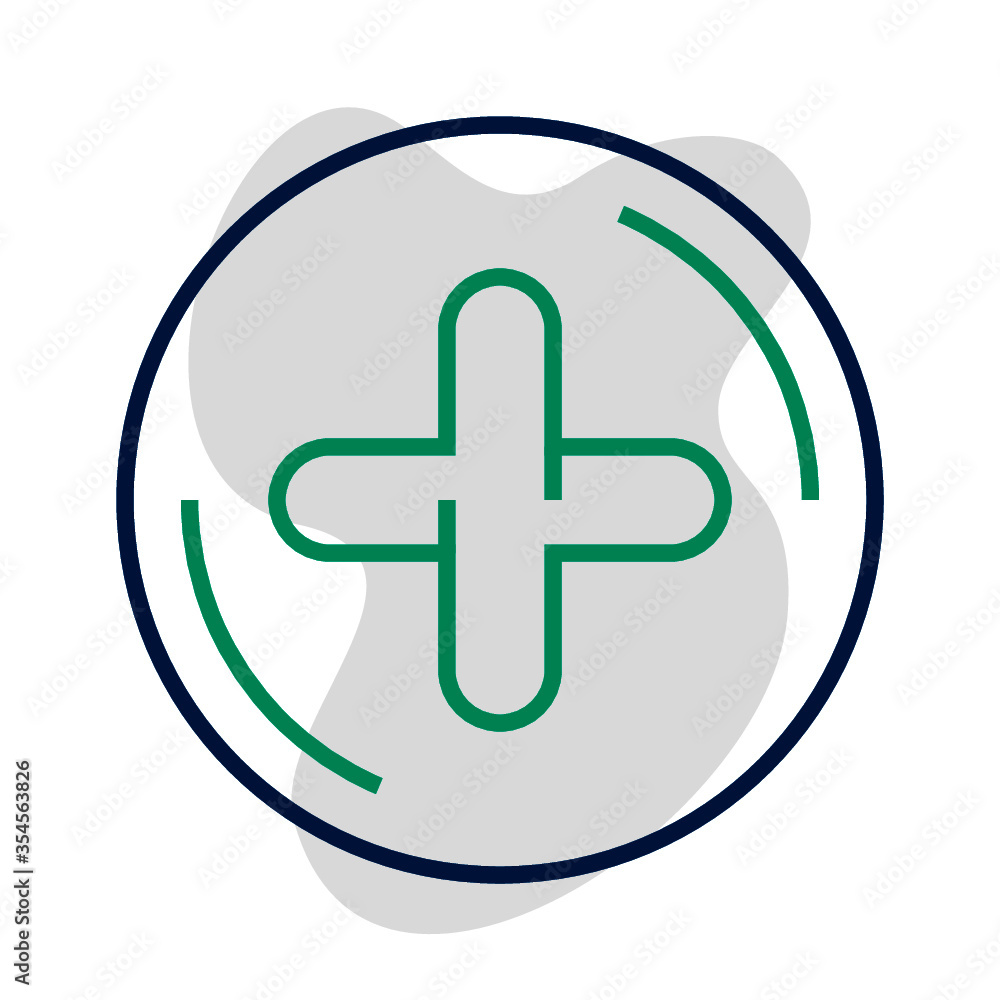 Vector icon add document in trendy minimalistic line style. Thin linear addition sign for UI button, mobile app. Contour cross icon or medical cross symbol.Outline emblem of plus of positive sign. Vector icon add document in trendy minimalistic line style. Thin linear addition sign for UI button, mobile app. Contour cross icon or medical cross symbol.Outline emblem of plus of positive sign.