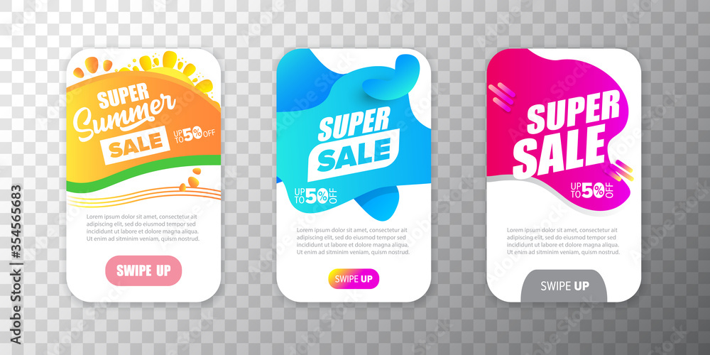 Modern liquid mobile sale banners set . Hot Sale banner design template , Super sale special offer web horizontal banners collection. Modern liquid mobile sale banners set . Hot Sale banner design template , Super sale special offer web horizontal banners collection.