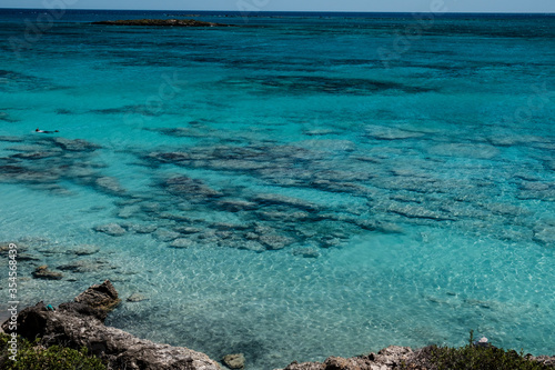 blue sea and rocks