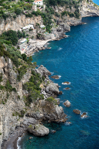 Gavitella beach Praiano, Amalfi coast Italy