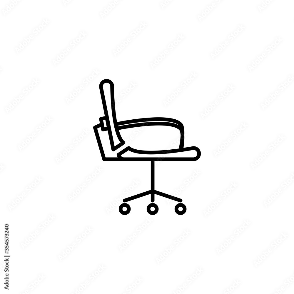 Office Chair Icon Vector Design Template Office Chair Icon Vector Design Template