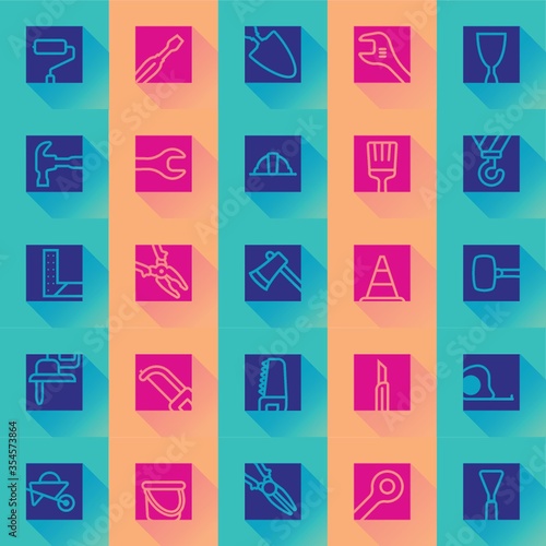 Collection of construction icons