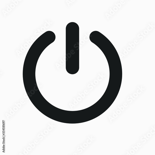 Power icon vector eps 10
