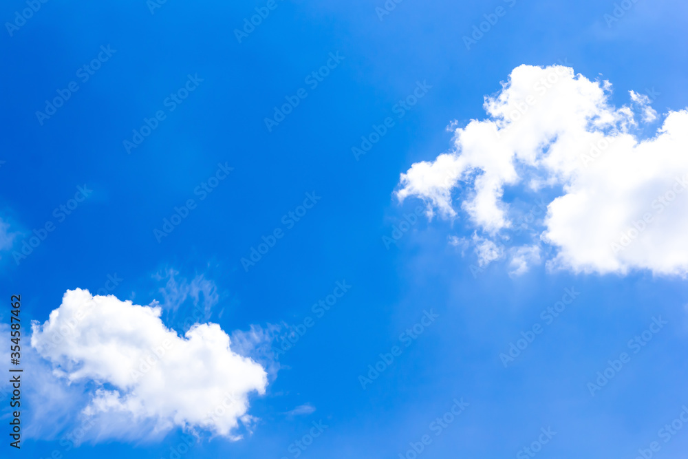 Beautiful blue sky above clouds on day noon light Beautiful blue sky above clouds on day noon light