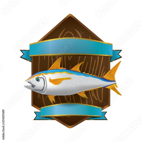 Fish label