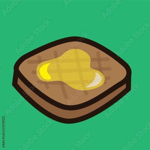 Toast with butter