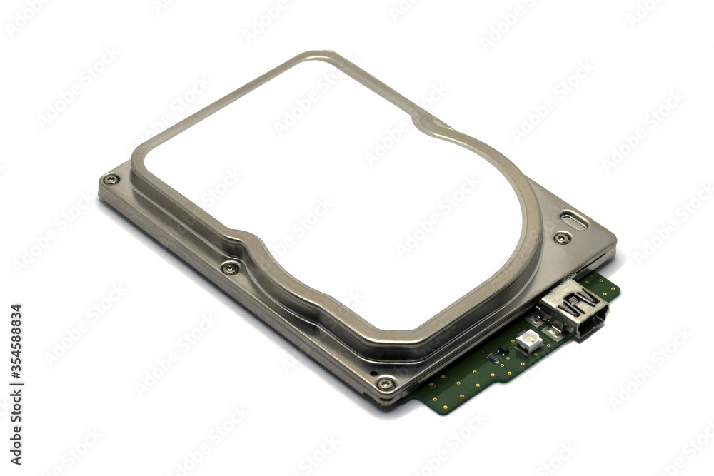 Old 1.8 inch hard drive with mini usb connector Old 1.8 inch hard drive with mini usb connector