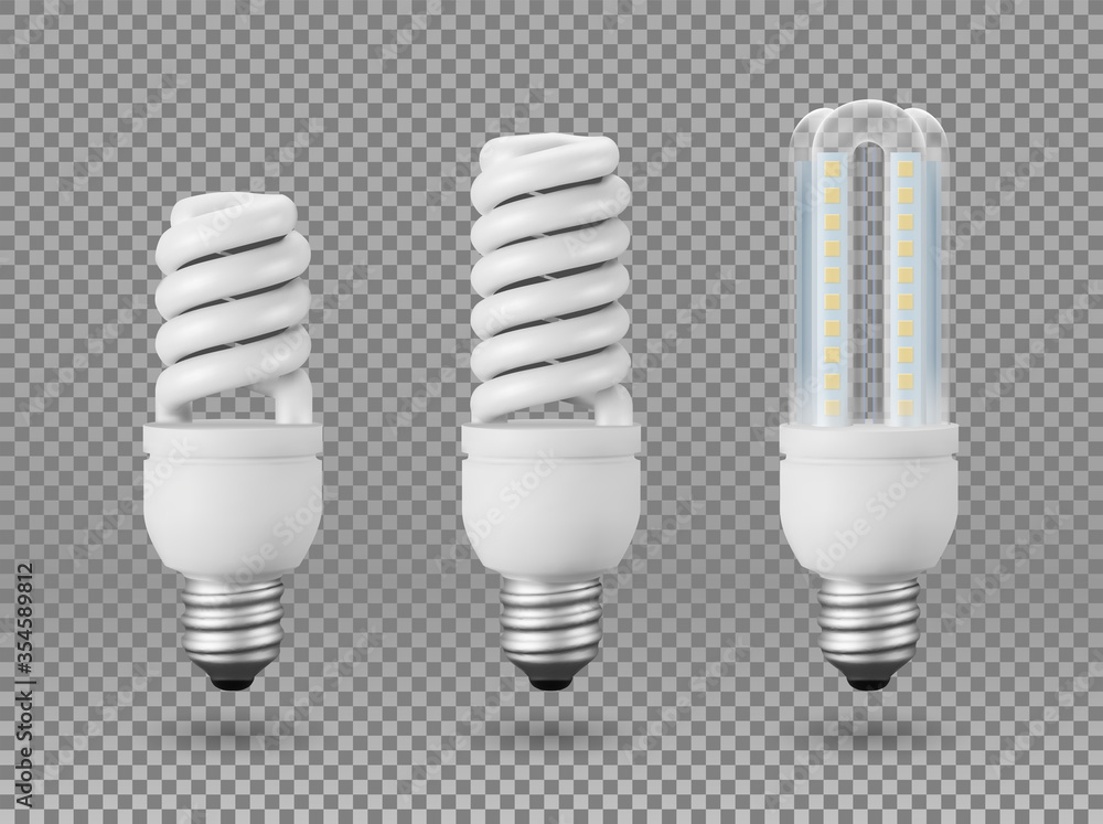 Isolated energy saving light bulb, vector object on a transparent background, the effect of light and glow. Realistic 3d object, symbol of creativity and ideas. Concept for business or startup. Isolated energy saving light bulb, vector object on a transparent background, the effect of light and glow. Realistic 3d object, symbol of creativity and ideas. Concept for business or startup.