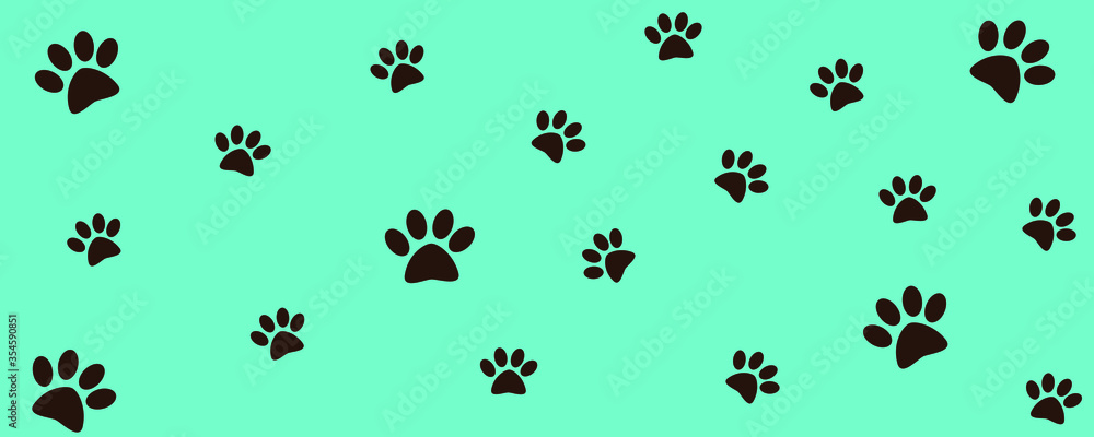 Track of cat dog tracks, footprint, design. Footprints of cat or dog . Track of cat dog tracks, footprint, design. Footprints of cat or dog .