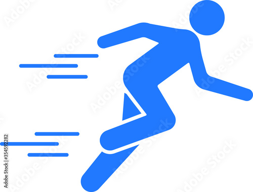 run fast icon