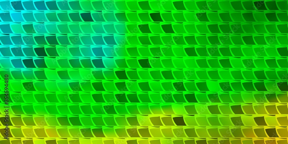 Light Green, Yellow vector background with rectangles. Light Green, Yellow vector background with rectangles.
