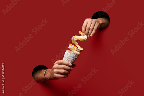 Sharing meal