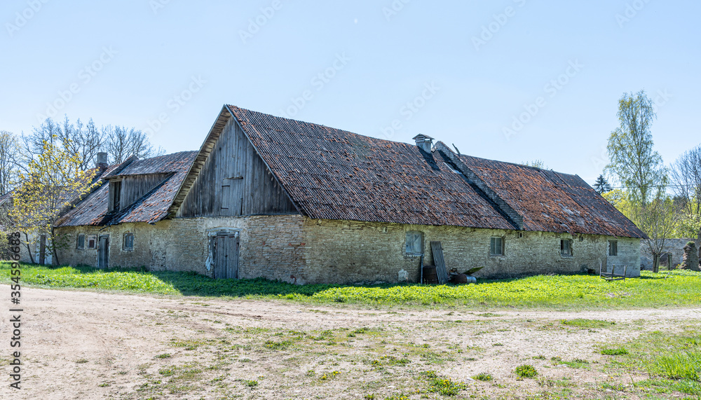 old mansion style building in estonia old mansion style building in estonia