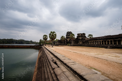 Angkor Wat with no Tourism during corona