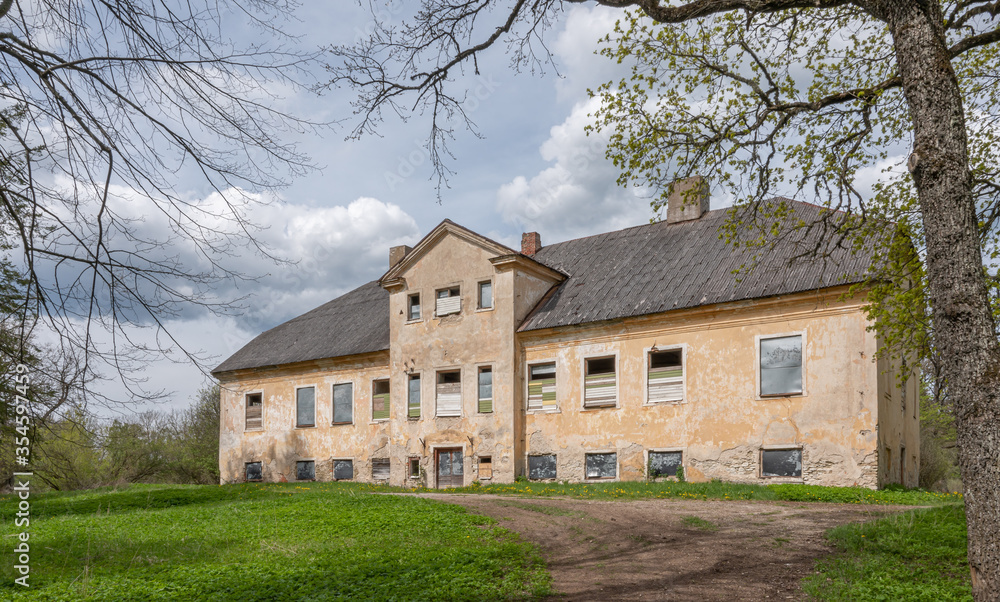 abandoned manor in estonia abandoned manor in estonia