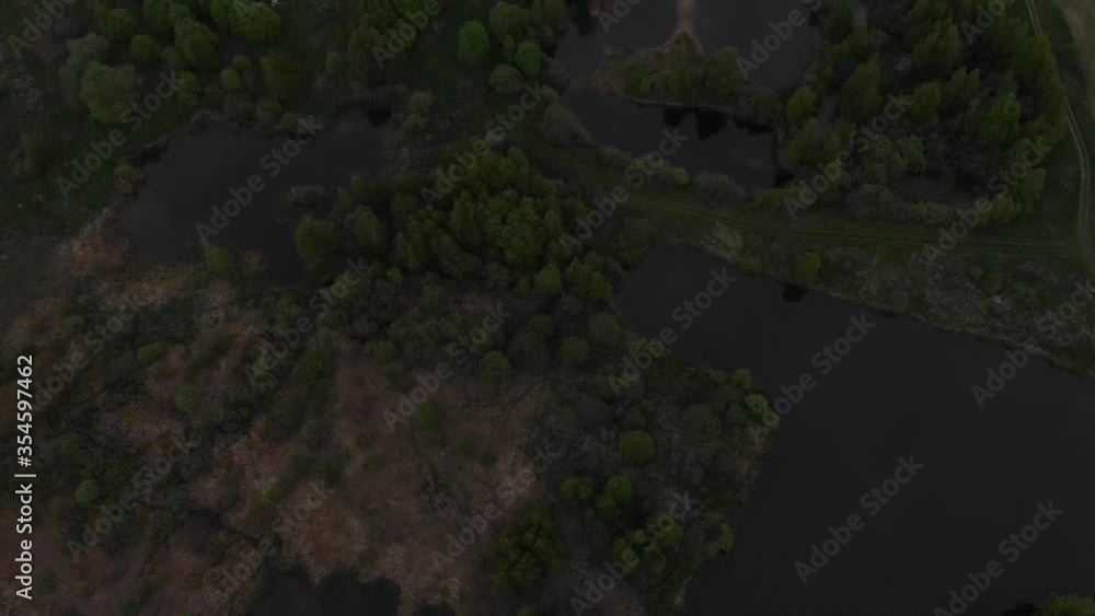 Lake in the middle of the field part1. Lake in the middle of the field part1.