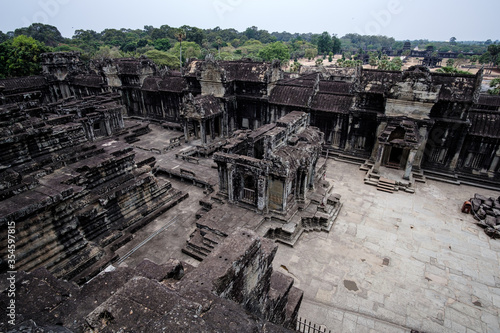 Angkor Wat with no Tourism during corona