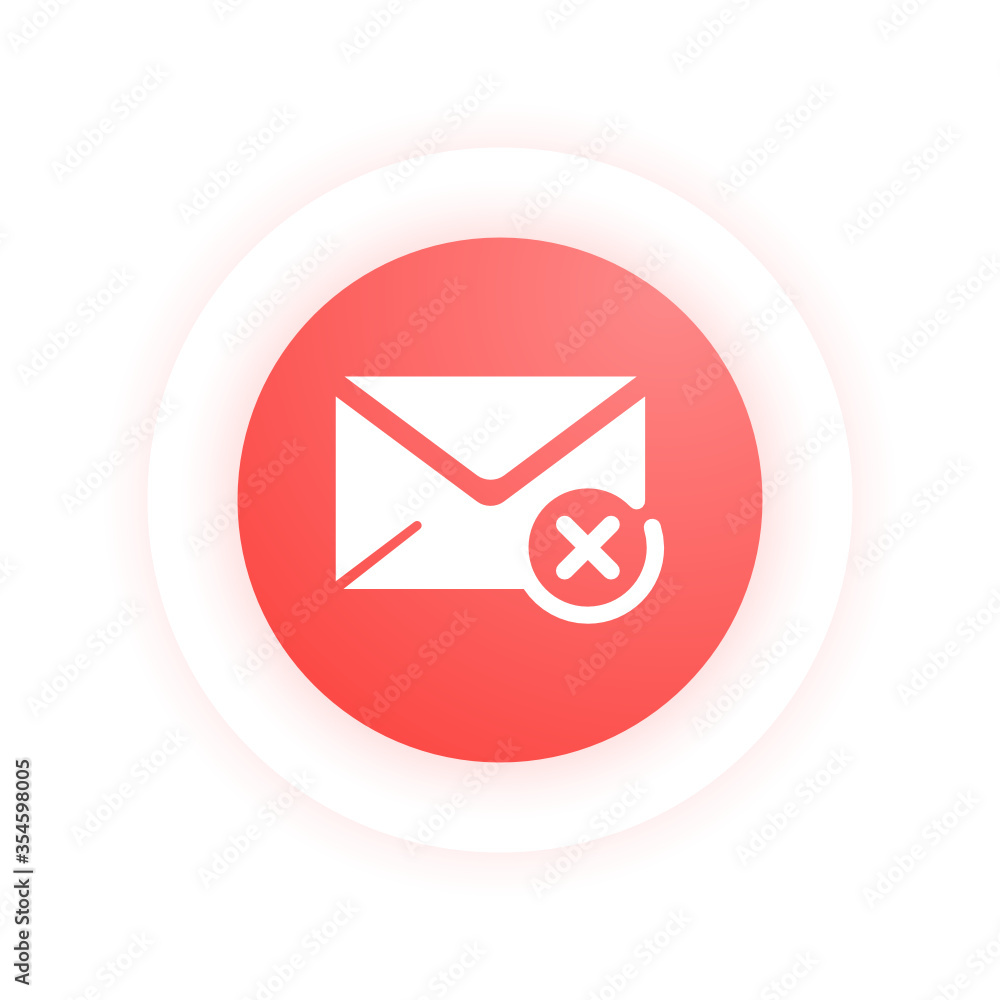 Delete Email - Icon Delete Email - Icon