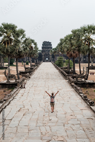 Angkor Wat with no Tourism during corona