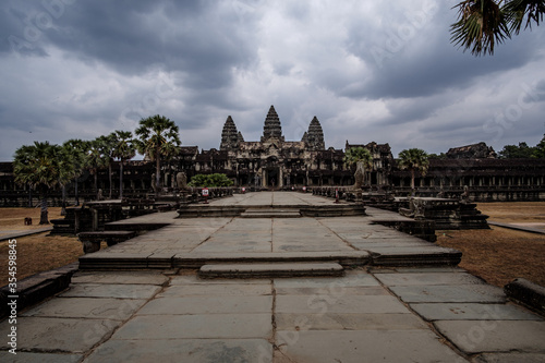 Angkor Wat with no Tourism during corona