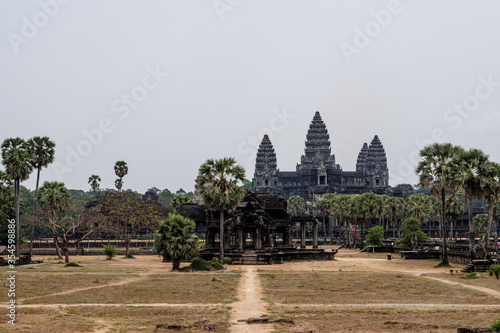 Angkor Wat with no Tourism during corona