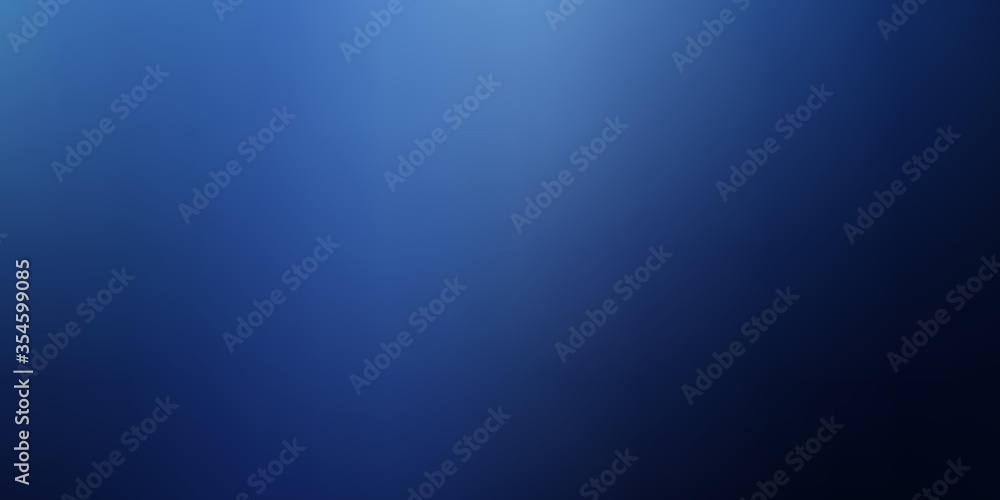Dark BLUE vector abstract blurred background. Elegant bright illustration with gradient. Sample for your web designers.