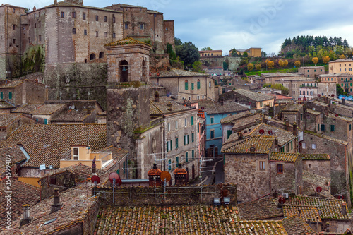 Tuscany. The tufa city of Sorano