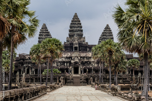 Angkor Wat with no Tourism during corona