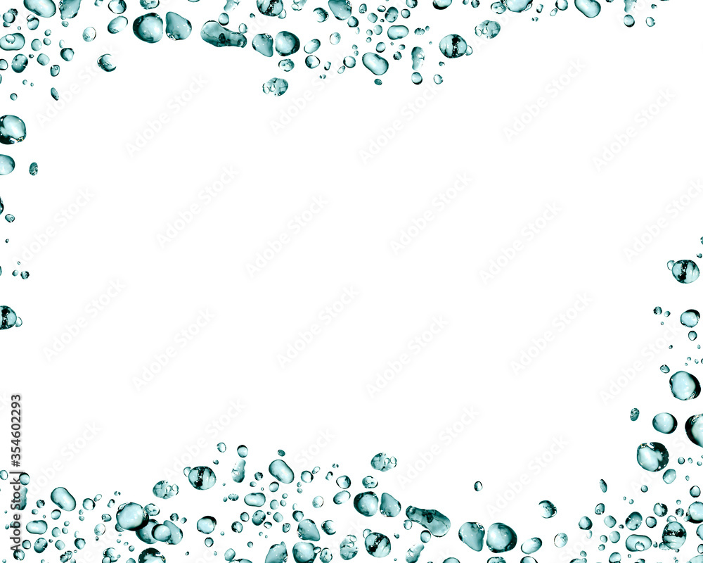 Water Drops Frame Water Drops Frame