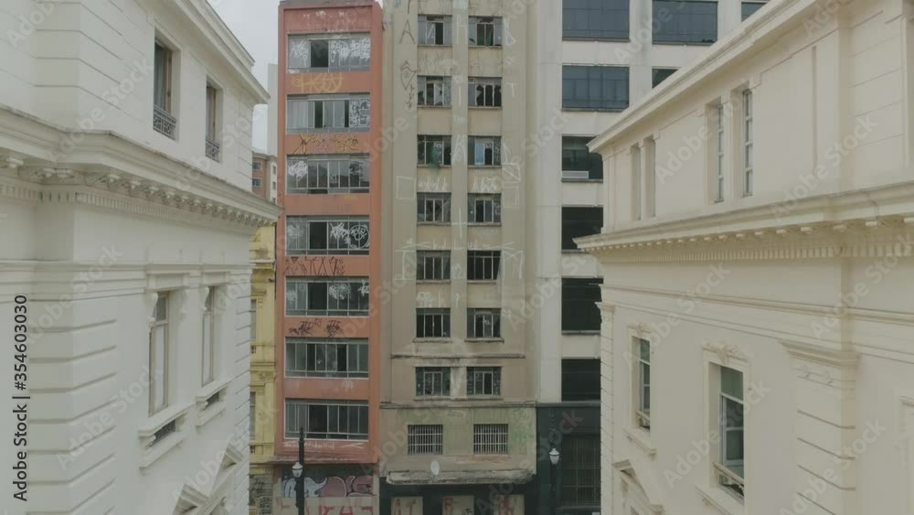 Aerial View of olg graffiti on buildings in sao paulo brazil
Aerial View of olg graffiti on buildings in sao paulo brazil