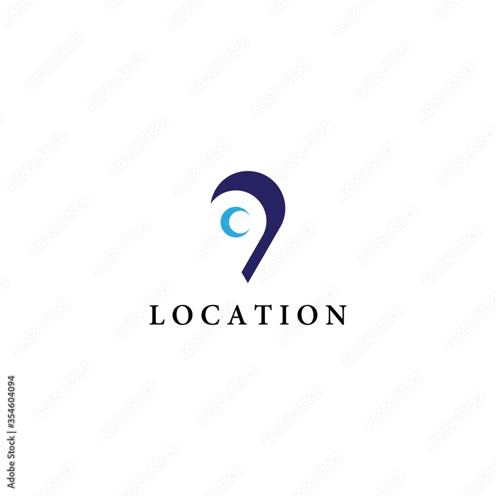 GPS logo template vector icon design GPS logo template vector icon design