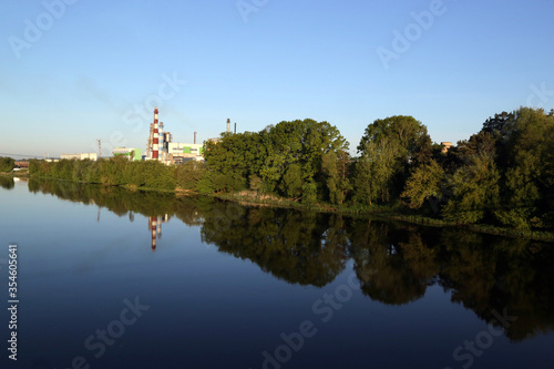 On the banks of the Neman River in the reserve "Lipichanskaya Pushcha", Belarus.