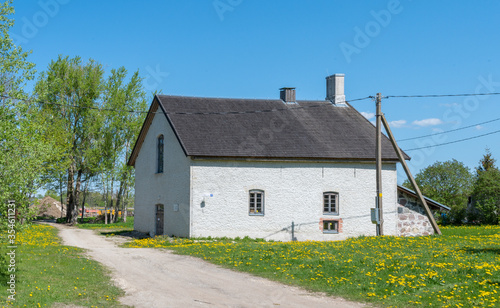 old barn style building in estonia © Urmas