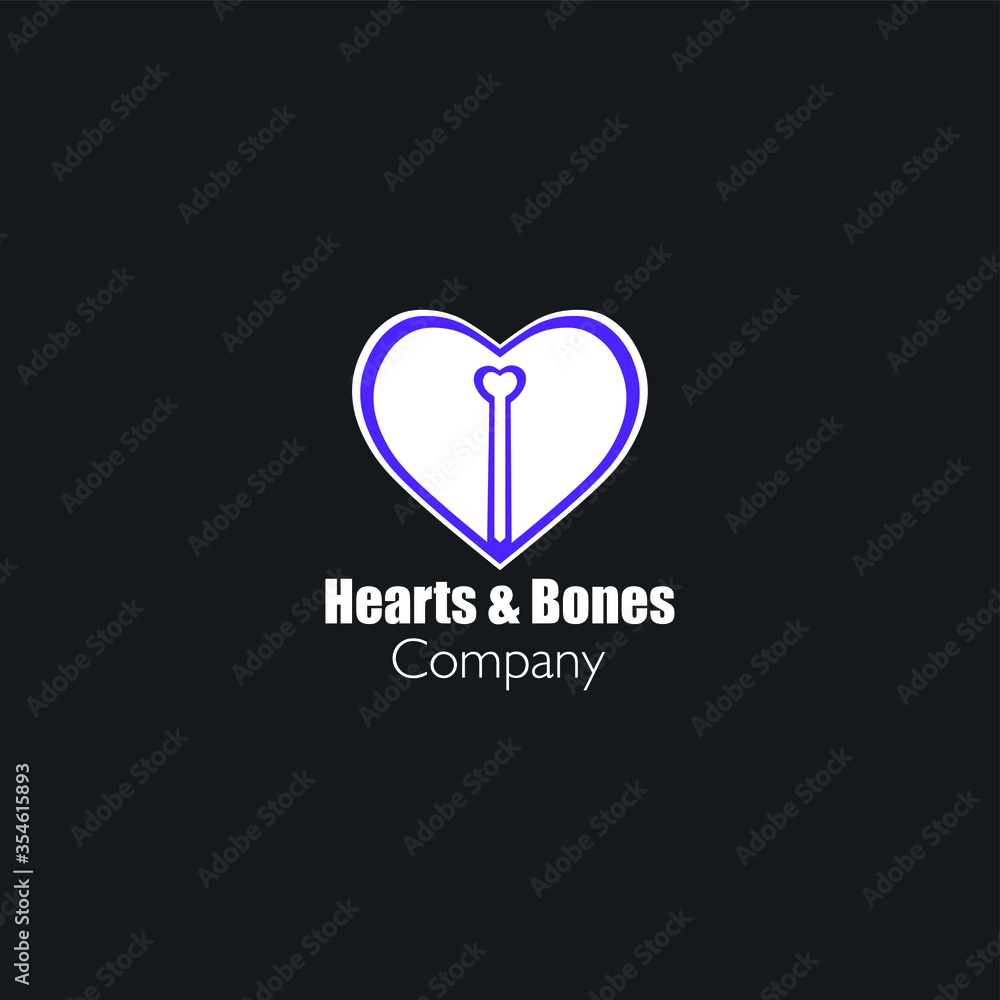 hearts and bones logo 