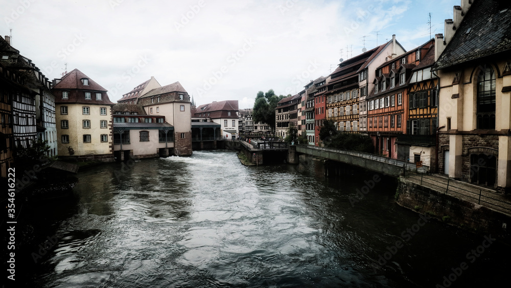 Viertel Petite France in Straßburg, Frankreich, Europa