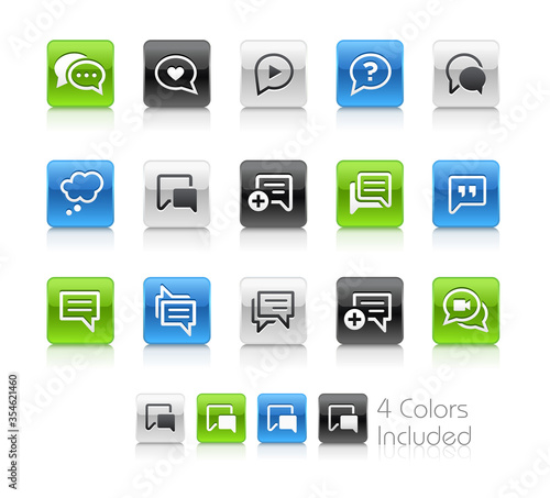 Bubble Icons // Clean Series