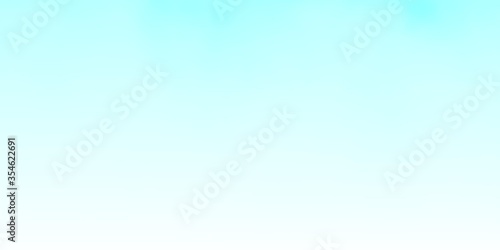 Light BLUE vector background with clouds. Colorful illustration with abstract gradient clouds. Pattern for your commercials.