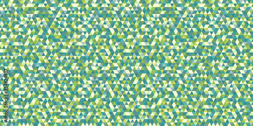 Seamless triangle pattern. Tiled colored background. Seamless geometric texture from triangles