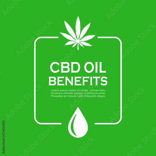 Cbd oil benefits, information text box