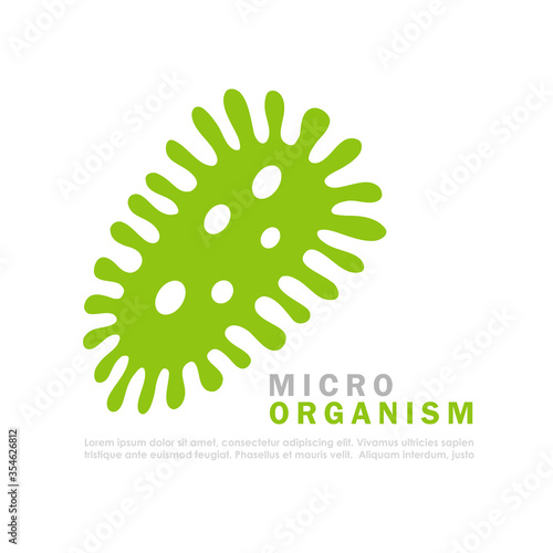 Microorganism vector icon