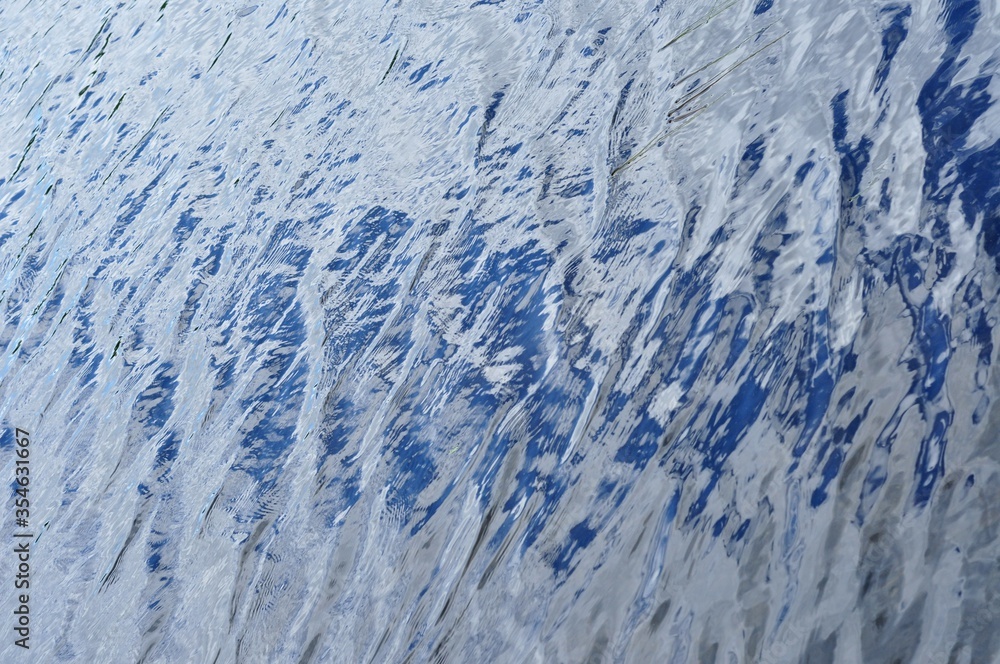 blue and white water background