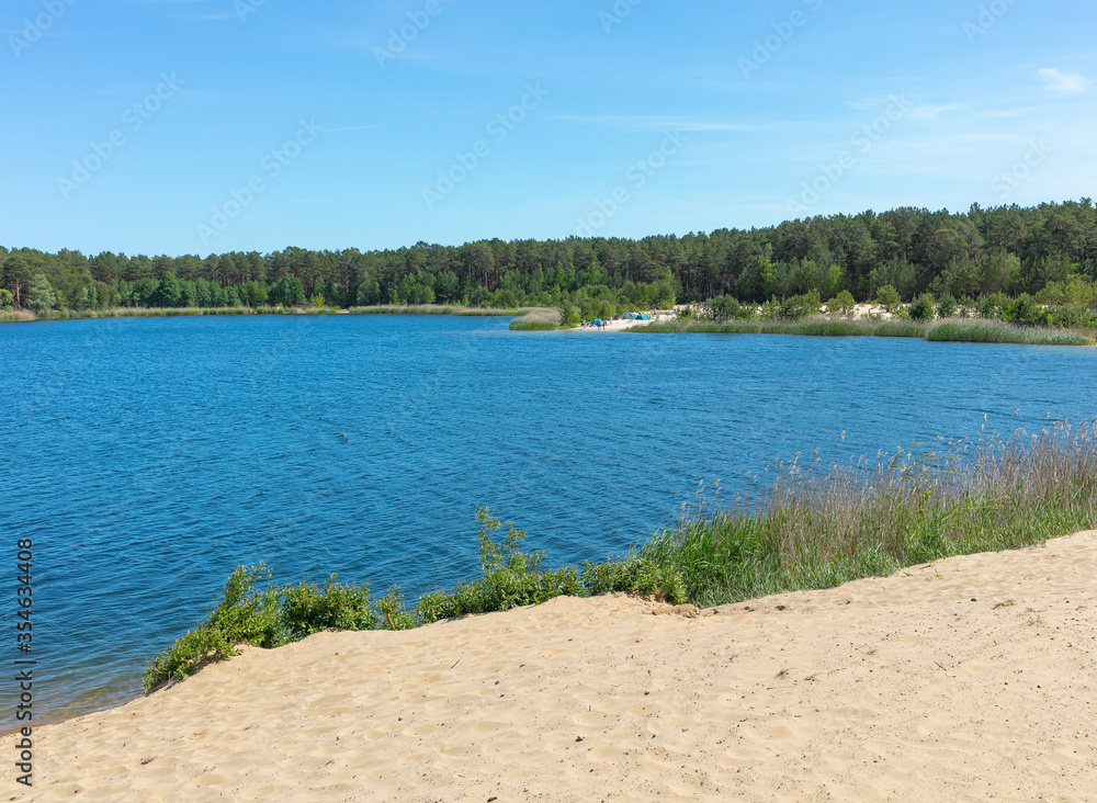 Badesee Mit Sandstrand