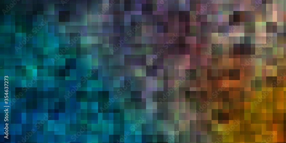 Light Blue, Yellow vector background with rectangles. Light Blue, Yellow vector background with rectangles.