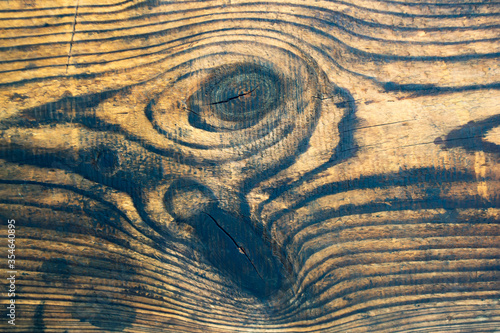 old beautiful burnt pine board
